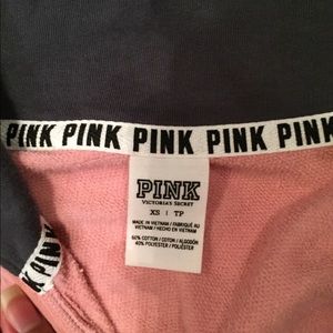 VS Pink Blush Half Button-Up